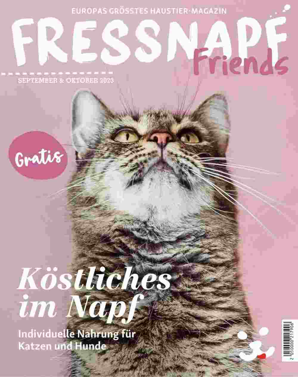 Fressnapf Flugblatt (ab 30.08.2023) - Angebote und Prospekt - Seite 1