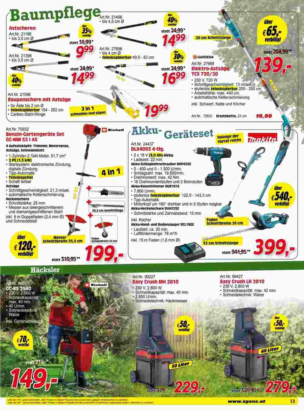 Zgonc Flugblatt (ab 31.08.2023) - Angebote und Prospekt - Seite 13