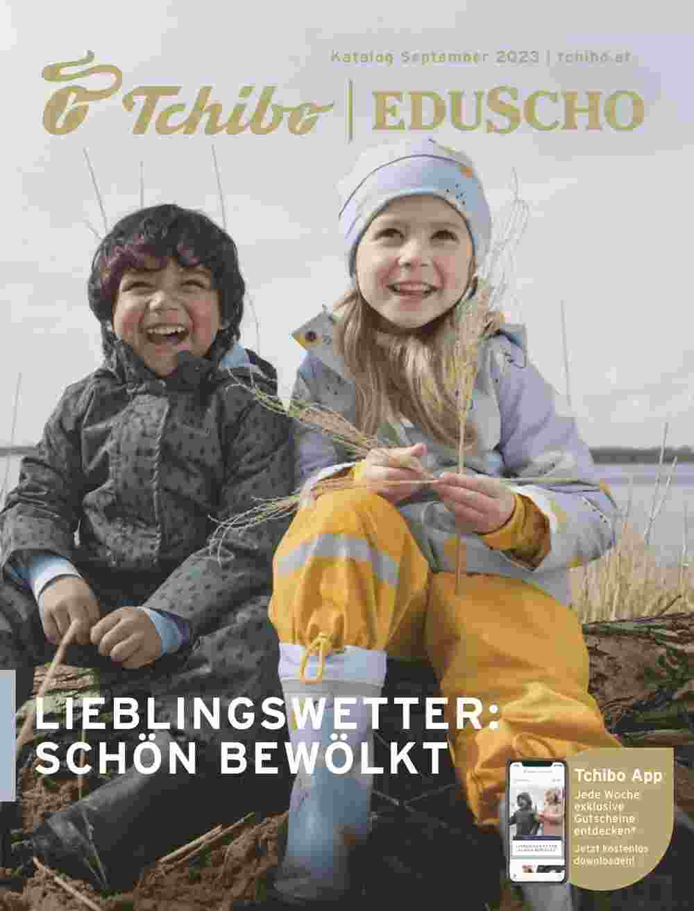 Tchibo Eduscho Flugblatt (ab 31.08.2023) - Angebote und Prospekt - Seite 1