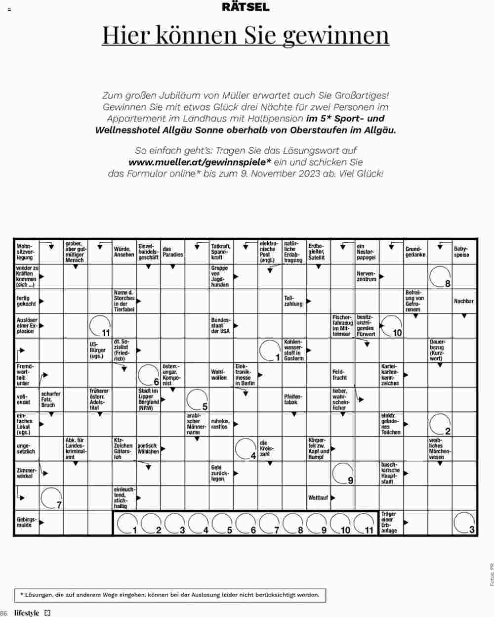 Müller Flugblatt (ab 01.09.2023) - Angebote und Prospekt - Seite 86