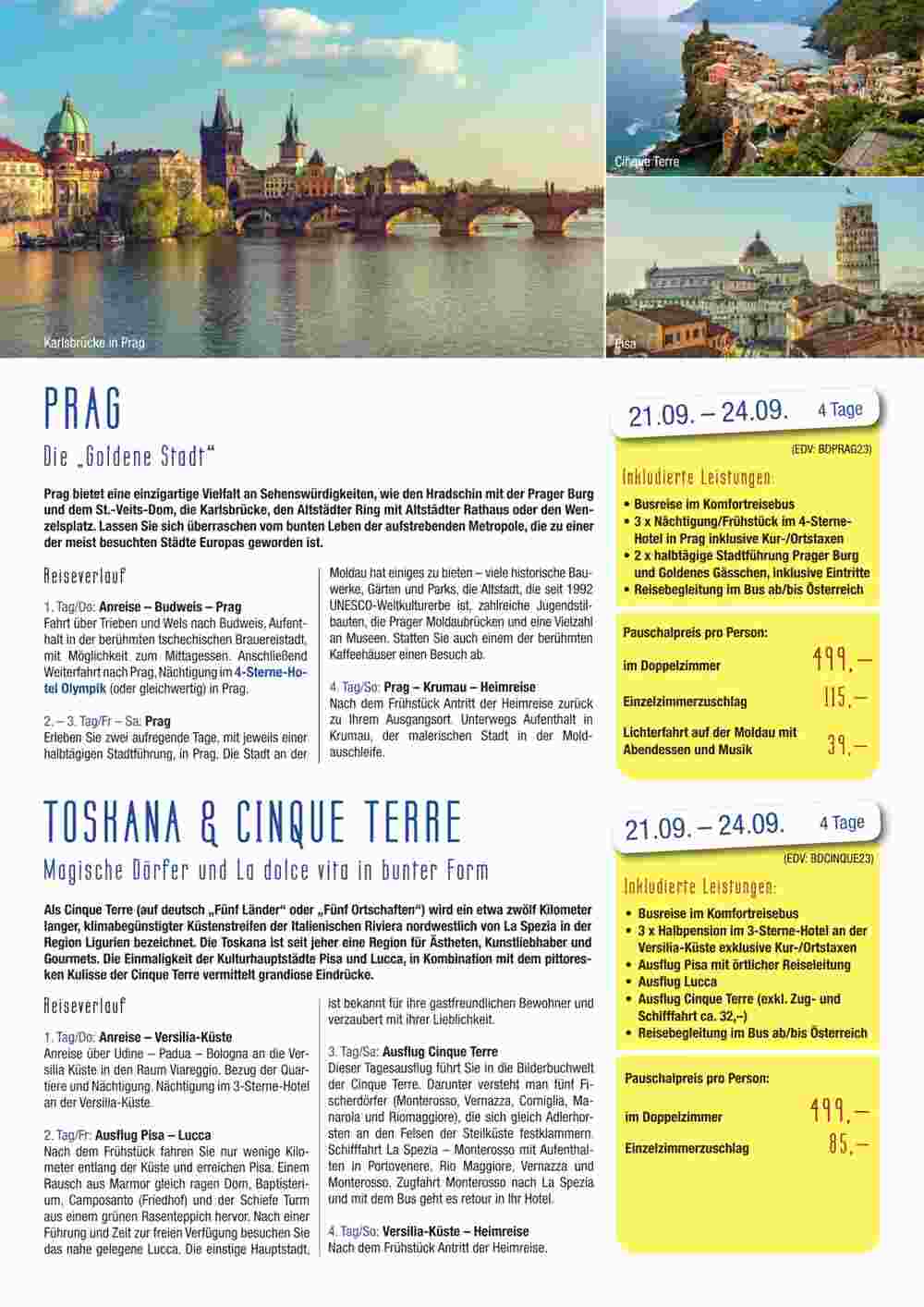 Springer Reisen Flugblatt (ab 01.09.2023) - Angebote und Prospekt - Seite 2