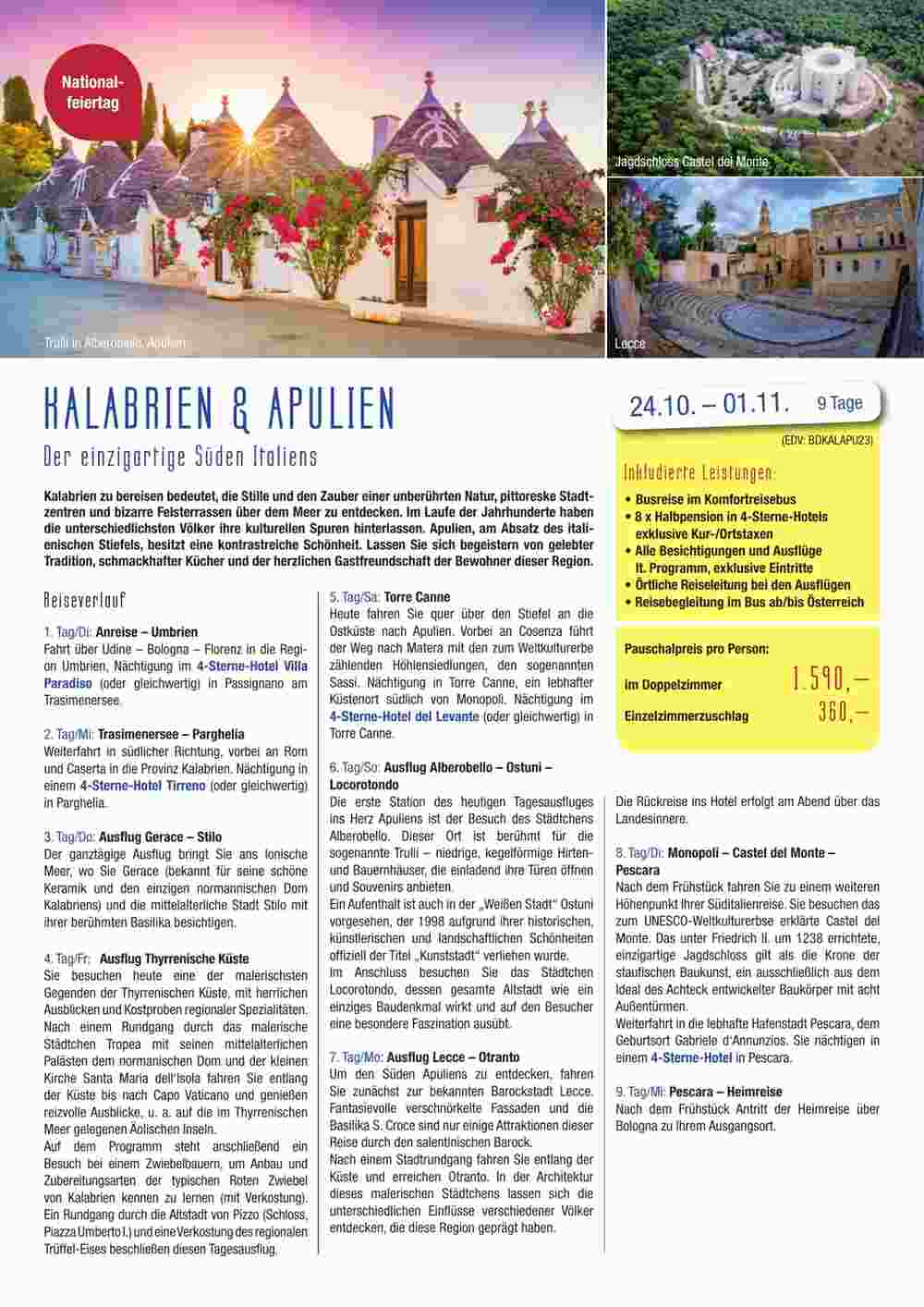 Springer Reisen Flugblatt (ab 01.09.2023) - Angebote und Prospekt - Seite 6