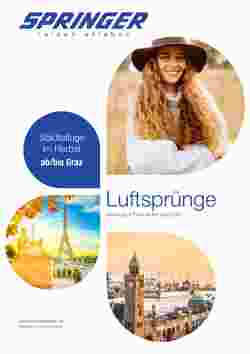 Springer Reisen Flugblatt (ab 01.09.2023) - Angebote und Prospekt
