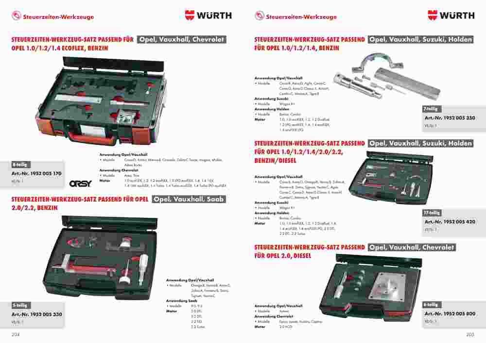 Würth Flugblatt (ab 01.09.2023) - Angebote und Prospekt - Seite 105