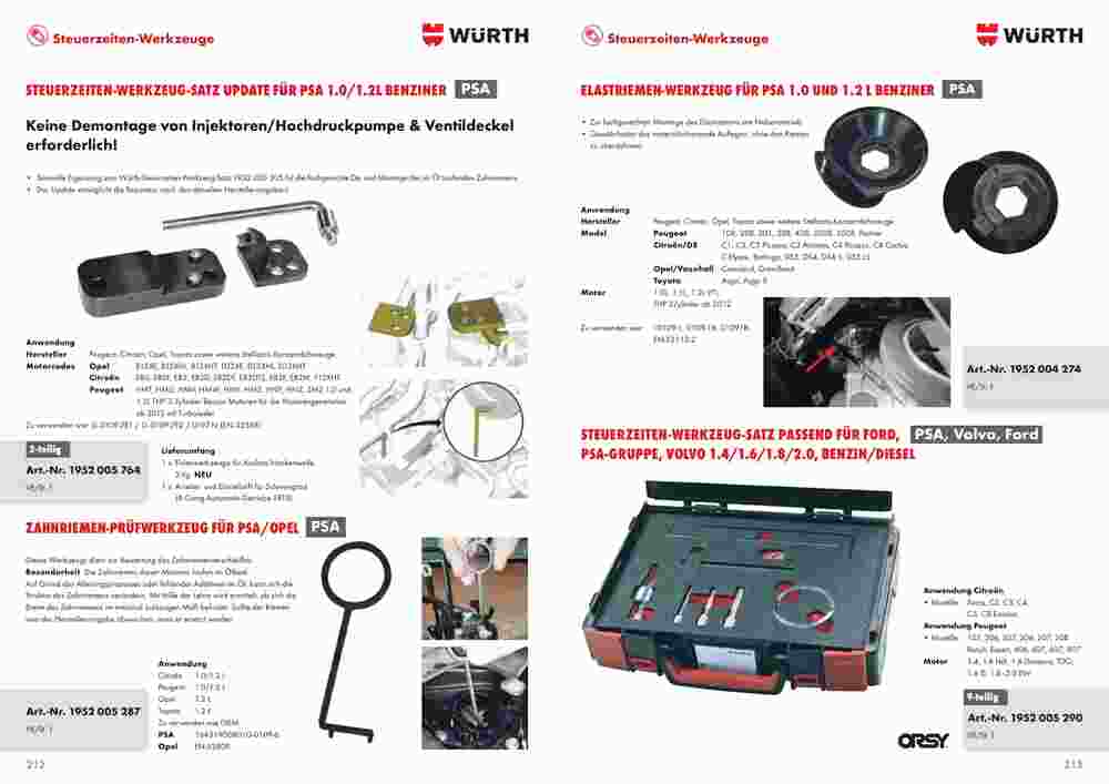 Würth Flugblatt (ab 01.09.2023) - Angebote und Prospekt - Seite 109