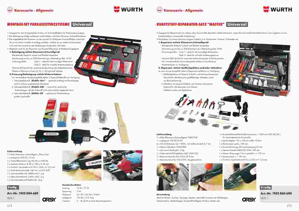 Würth Flugblatt (ab 01.09.2023) - Angebote und Prospekt - Seite 141