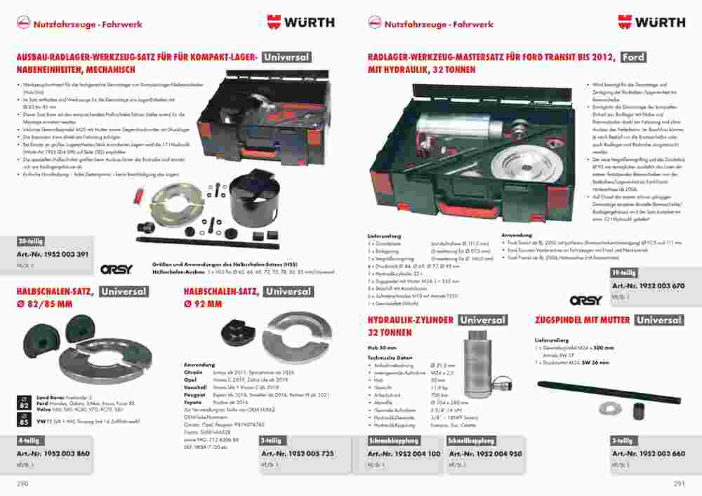 Würth Flugblatt (ab 01.09.2023) - Angebote und Prospekt - Seite 149