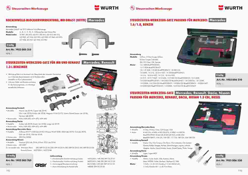 Würth Flugblatt (ab 01.09.2023) - Angebote und Prospekt - Seite 99