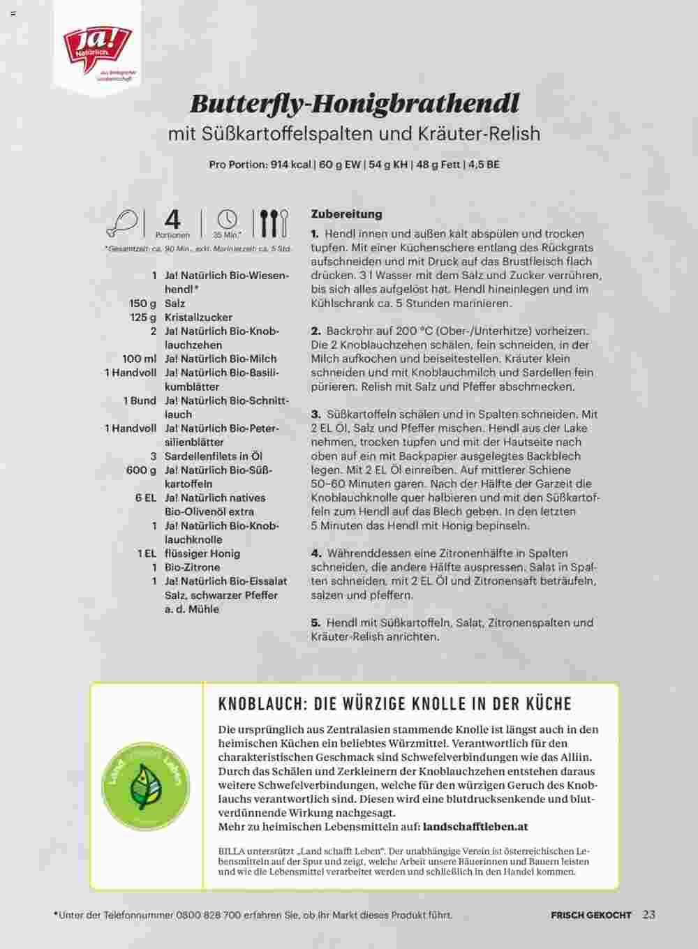 Billa Flugblatt (ab 01.09.2023) - Angebote und Prospekt - Seite 7