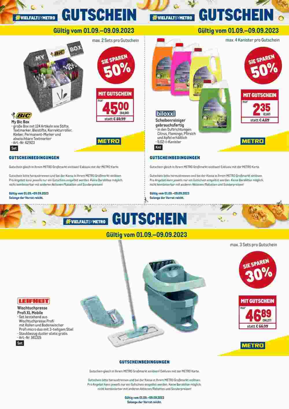 Metro Flugblatt (ab 01.09.2023) - Angebote und Prospekt - Seite 3