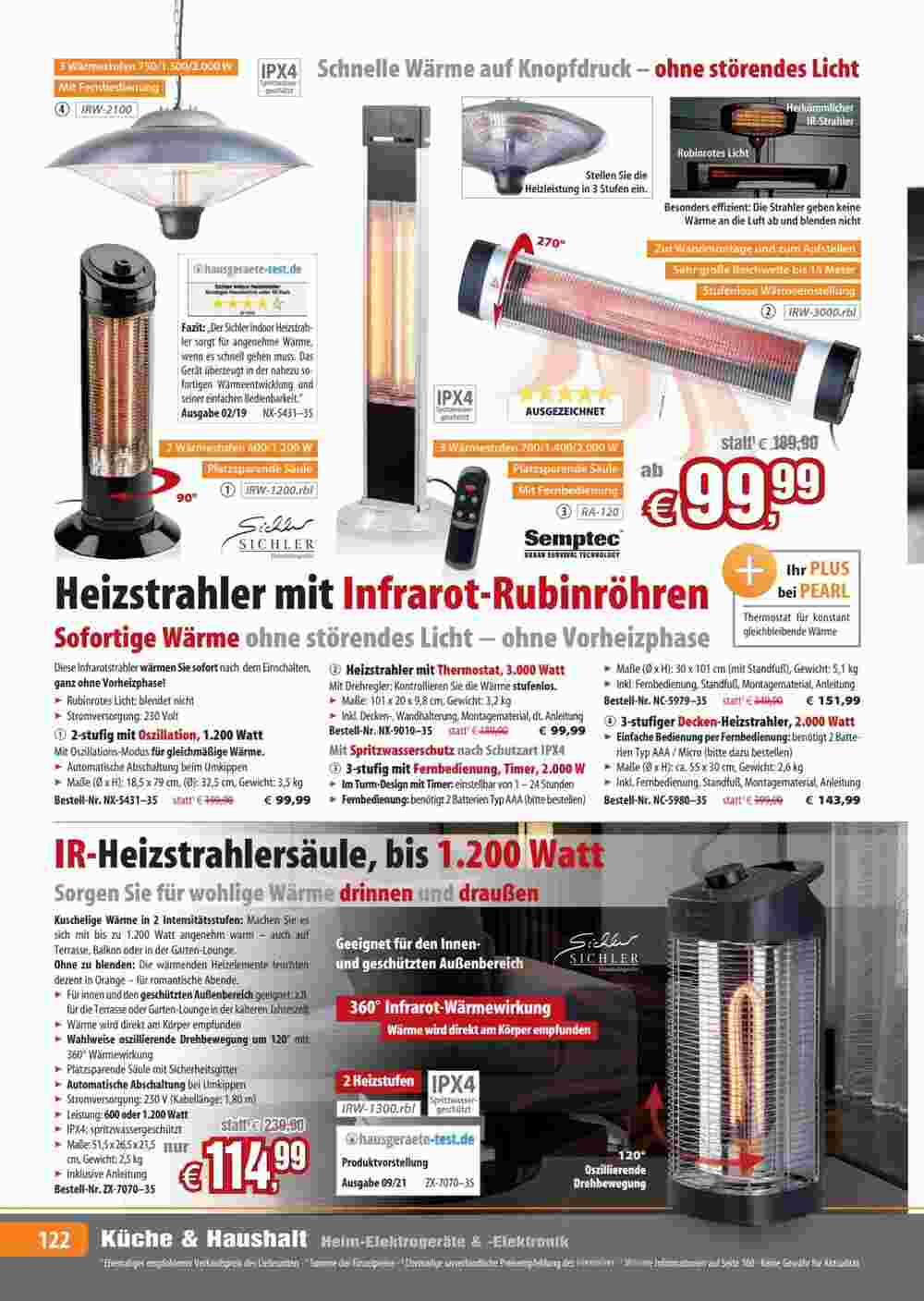 Pearl Flugblatt (ab 01.09.2023) - Angebote und Prospekt - Seite 122