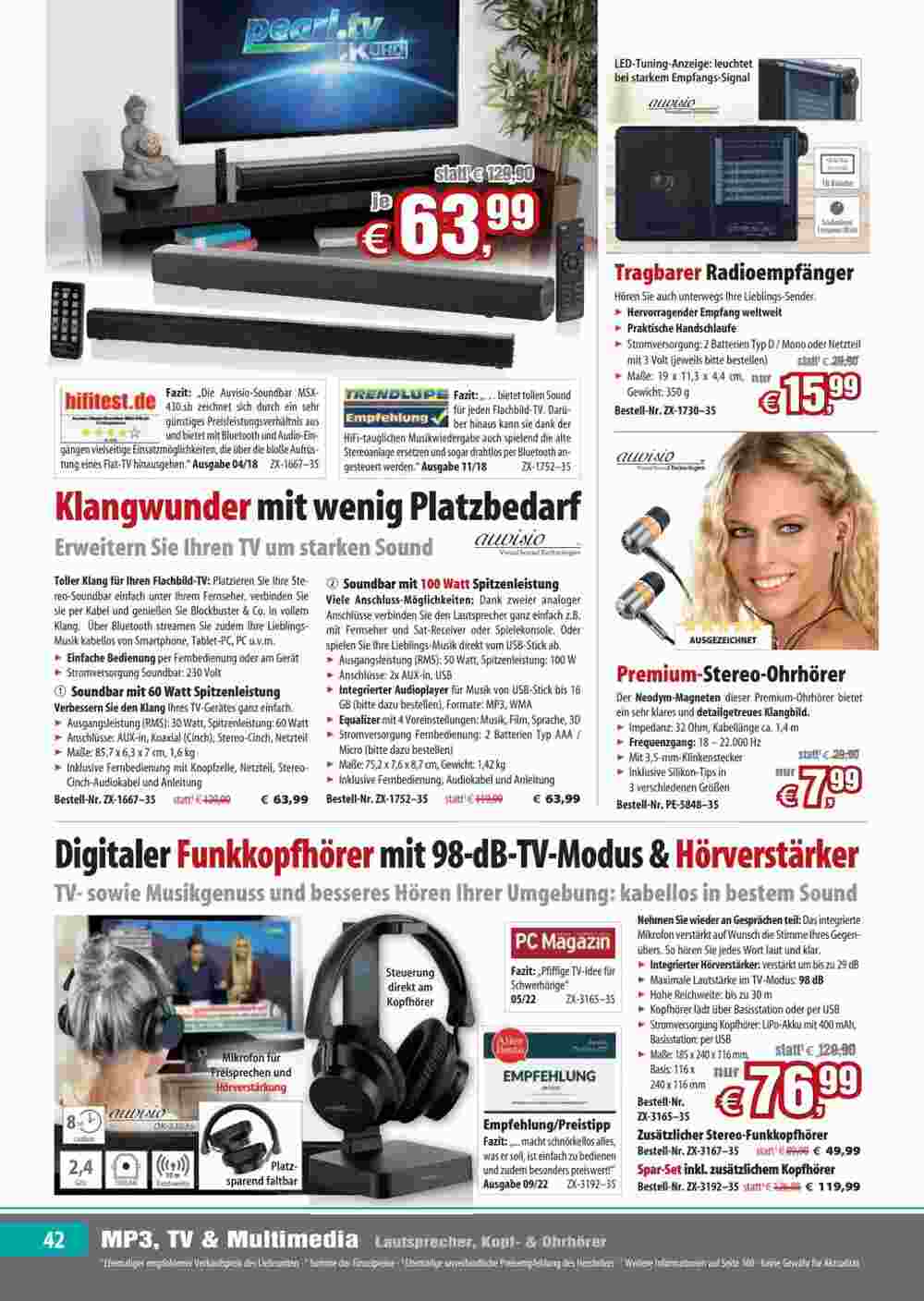 Pearl Flugblatt (ab 01.09.2023) - Angebote und Prospekt - Seite 42