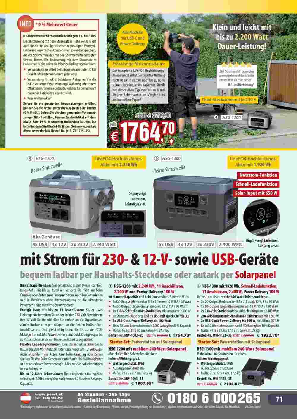 Pearl Flugblatt (ab 01.09.2023) - Angebote und Prospekt - Seite 71