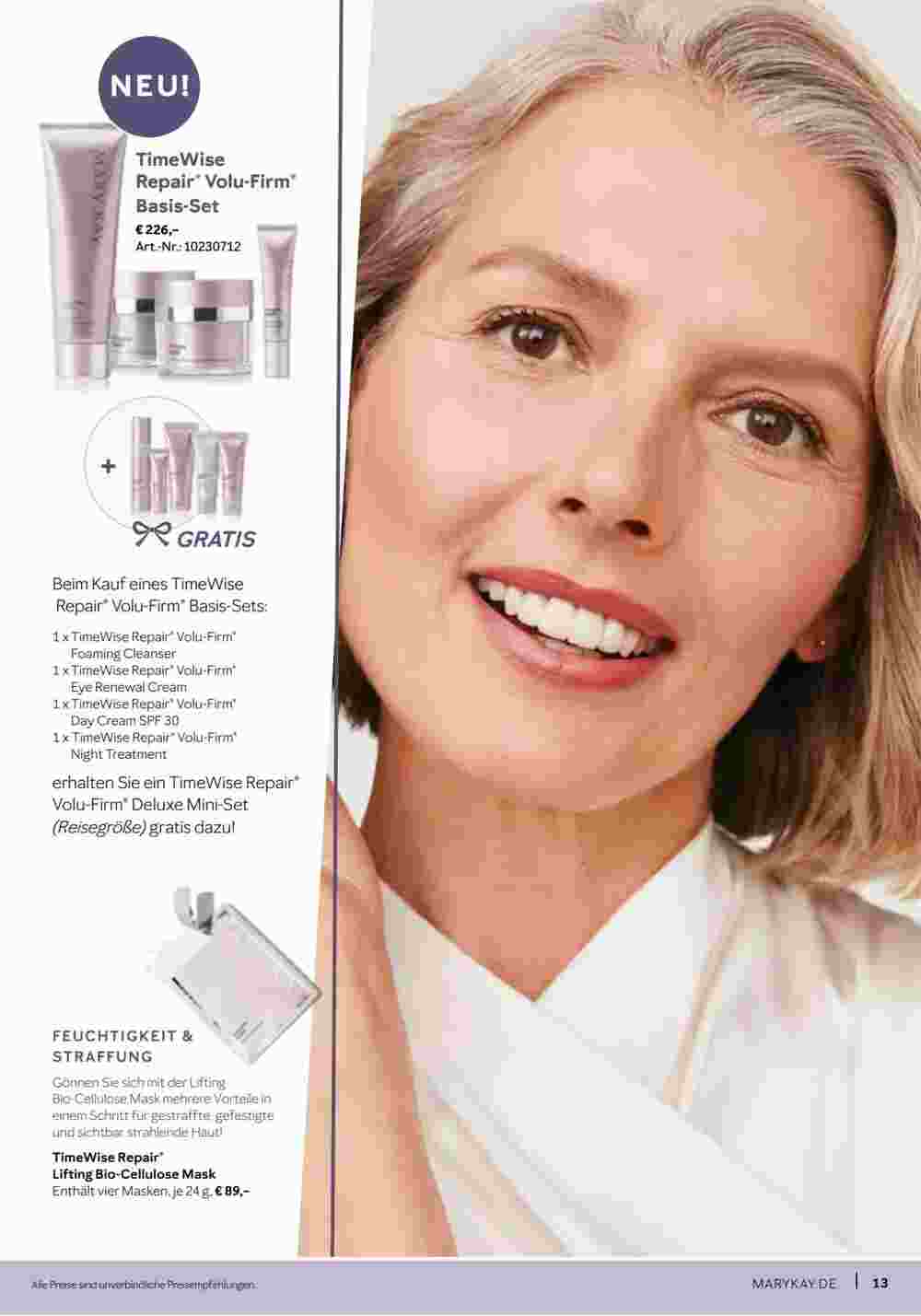 Mary Kay Flugblatt (ab 01.09.2023) - Angebote und Prospekt - Seite 13