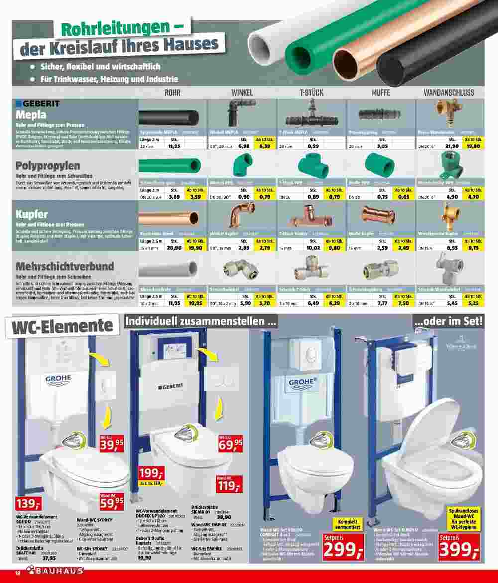 Bauhaus Flugblatt (ab 02.09.2023) - Angebote und Prospekt - Seite 18