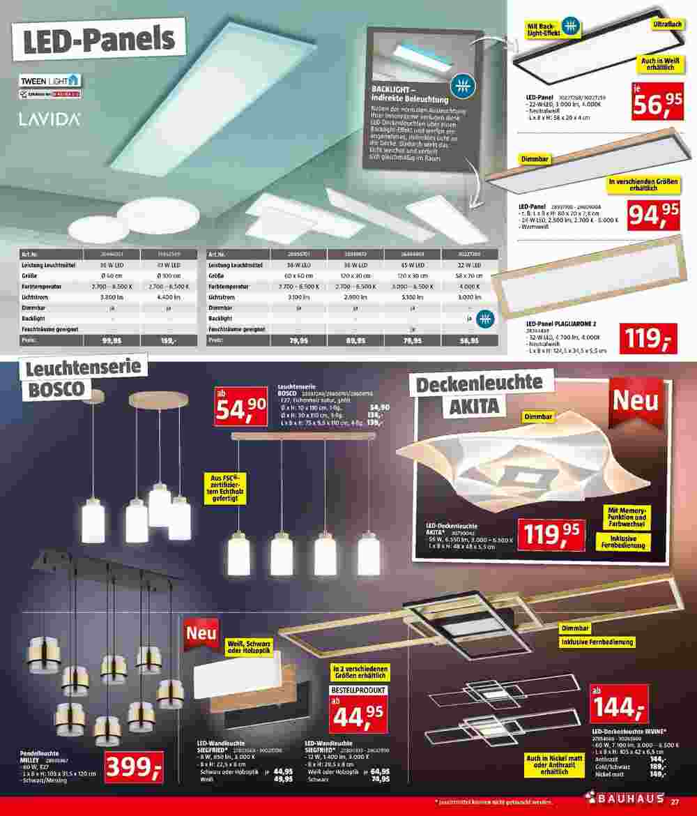 Bauhaus Flugblatt (ab 02.09.2023) - Angebote und Prospekt - Seite 27