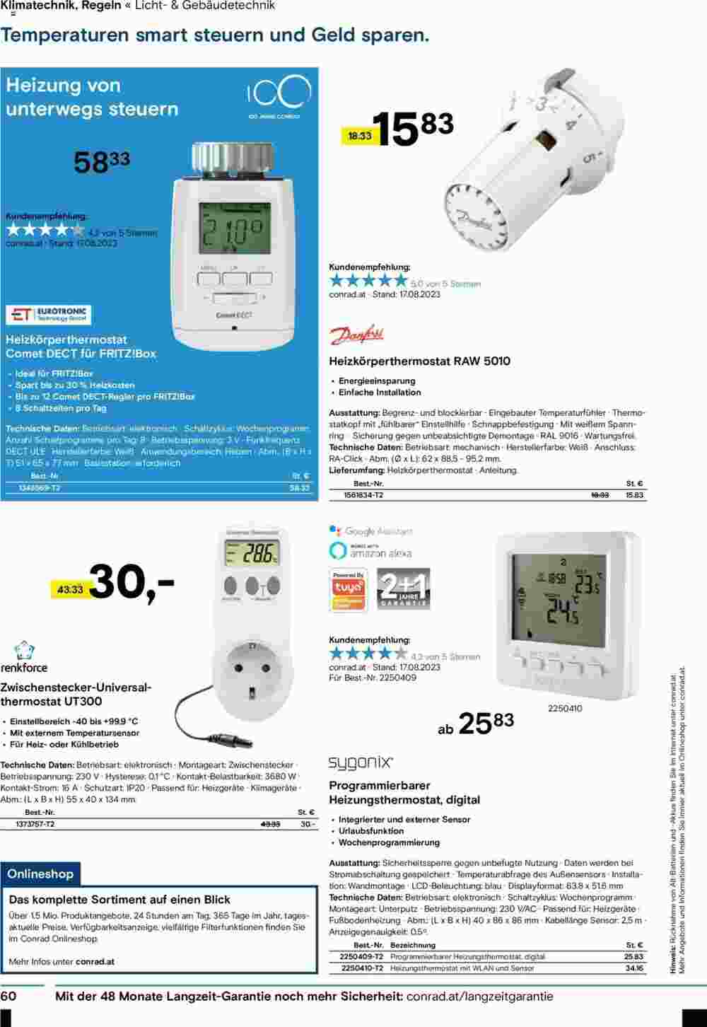 Conrad Flugblatt (ab 04.09.2023) - Angebote und Prospekt - Seite 62