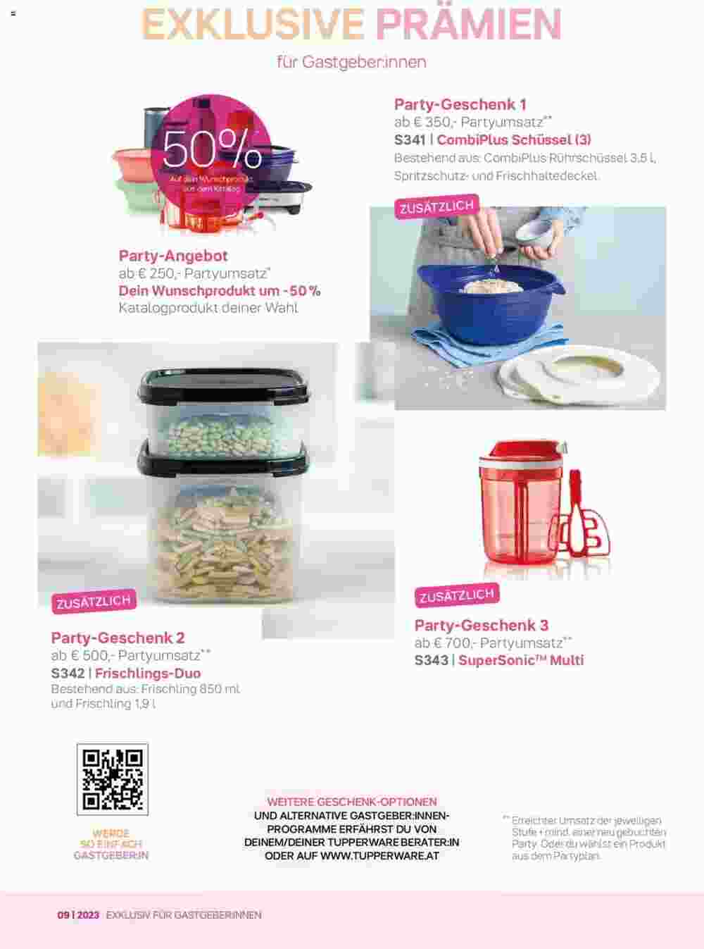 Tupperware Flugblatt (ab 04.09.2023) - Angebote und Prospekt - Seite 10