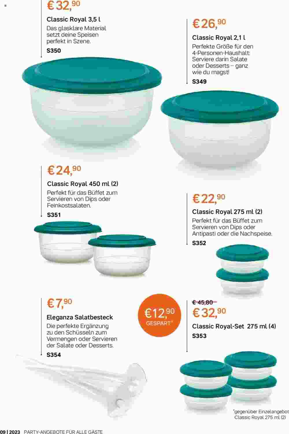 Tupperware Flugblatt (ab 04.09.2023) - Angebote und Prospekt - Seite 7