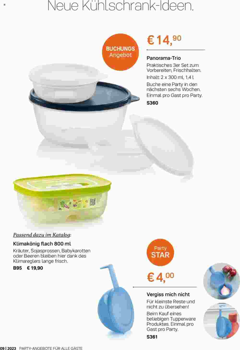 Tupperware Flugblatt (ab 04.09.2023) - Angebote und Prospekt - Seite 9