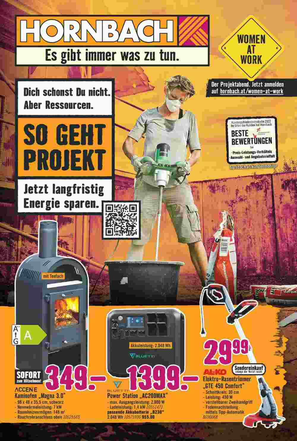 Hornbach Flugblatt (ab 04.09.2023) - Angebote und Prospekt - Seite 1