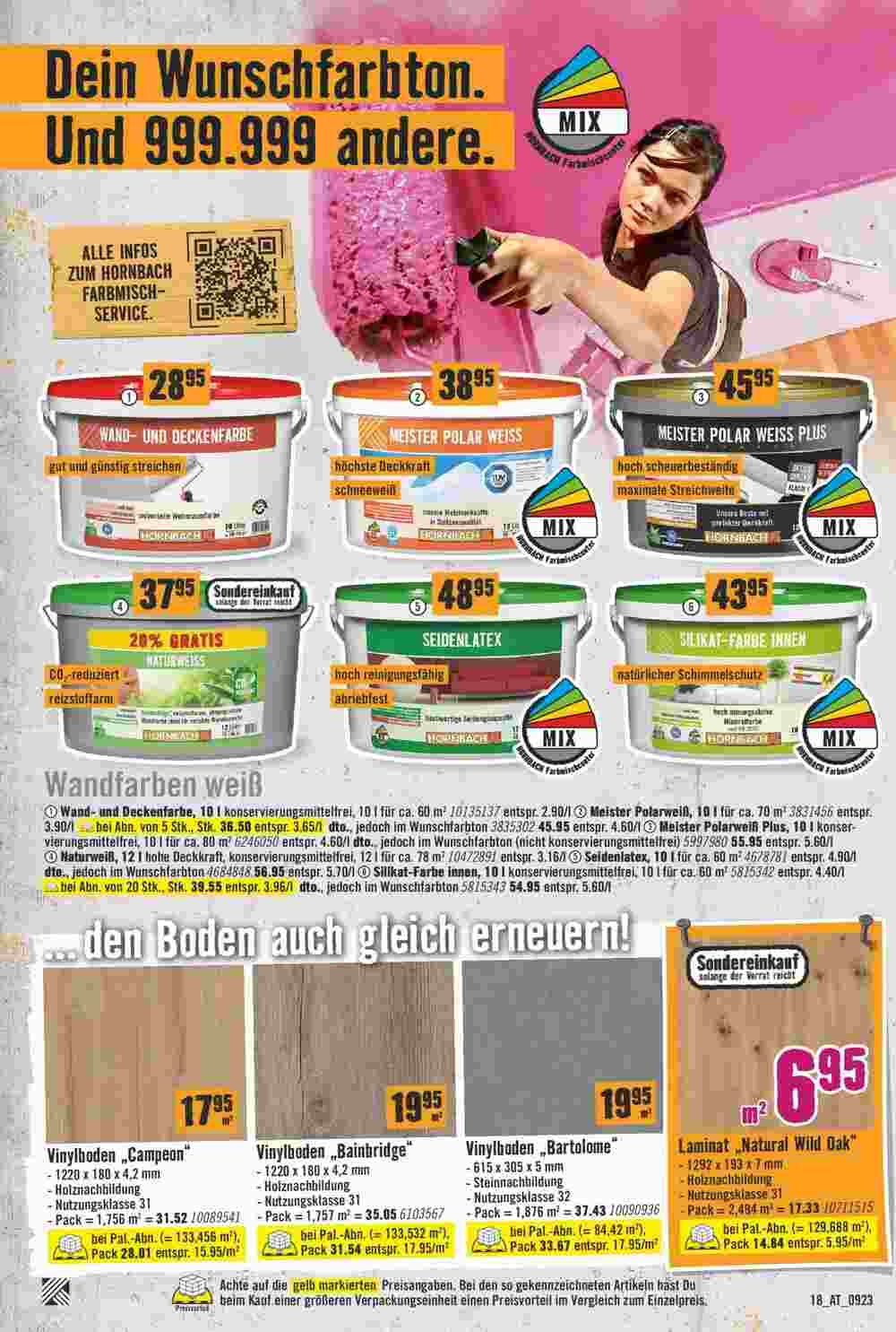 Hornbach Flugblatt (ab 04.09.2023) - Angebote und Prospekt - Seite 18