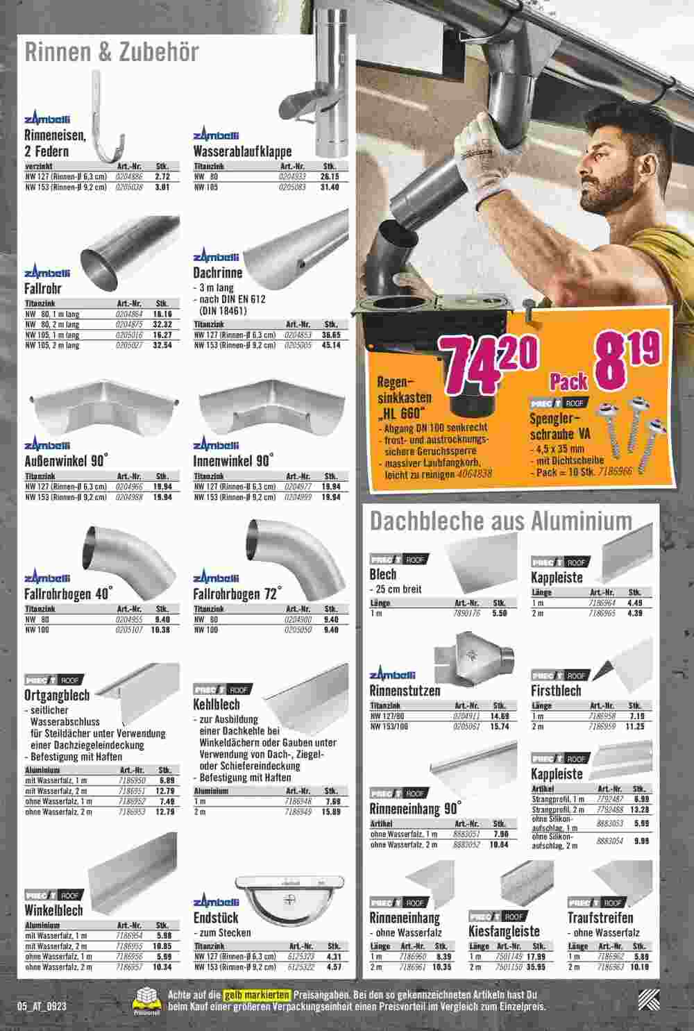 Hornbach Flugblatt (ab 04.09.2023) - Angebote und Prospekt - Seite 5