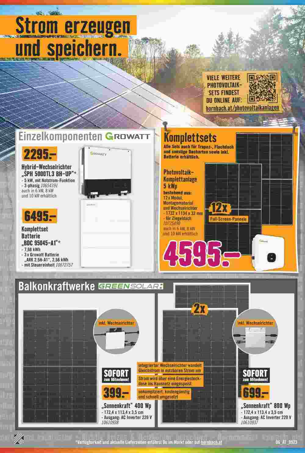 Hornbach Flugblatt (ab 04.09.2023) - Angebote und Prospekt - Seite 6