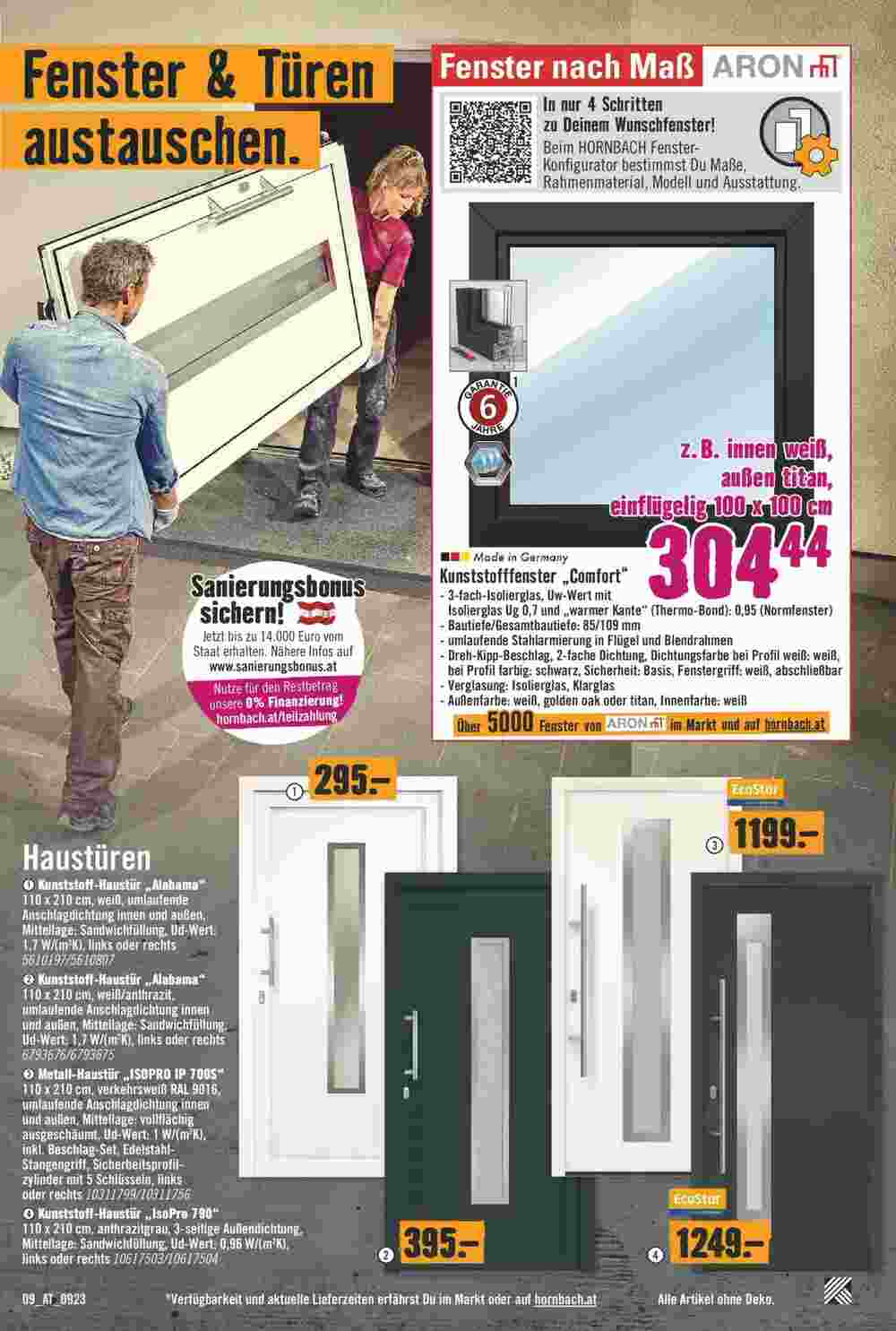 Hornbach Flugblatt (ab 04.09.2023) - Angebote und Prospekt - Seite 9