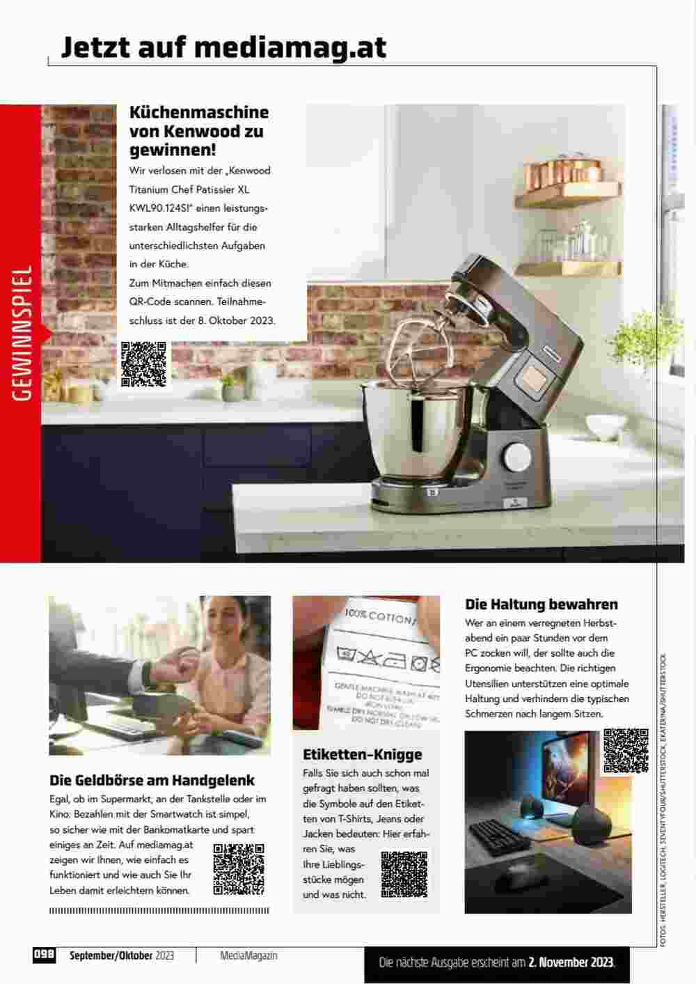 Media Markt Flugblatt (ab 06.09.2023) - Angebote und Prospekt - Seite 98