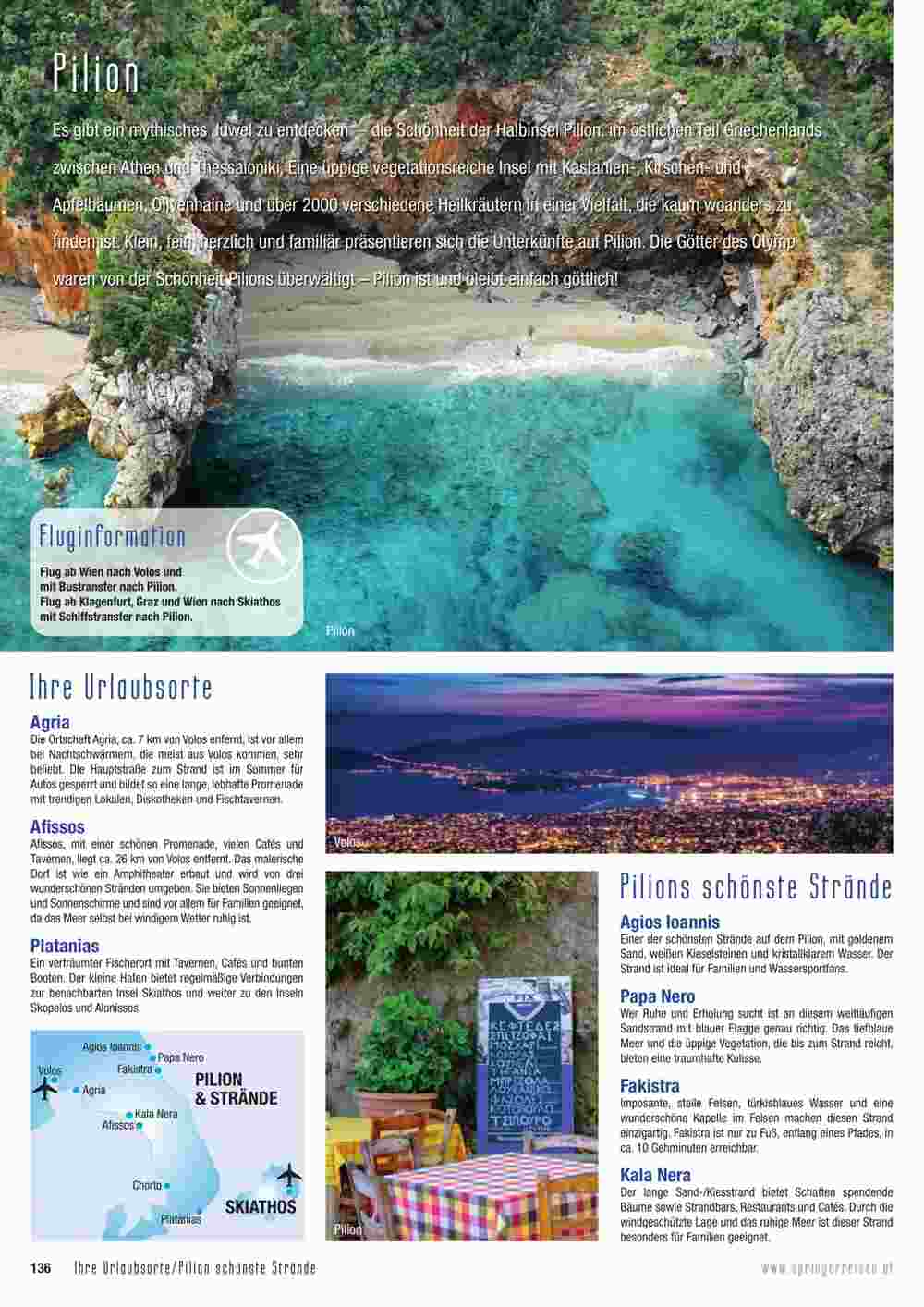 Springer Reisen Flugblatt (ab 06.09.2023) - Angebote und Prospekt - Seite 136