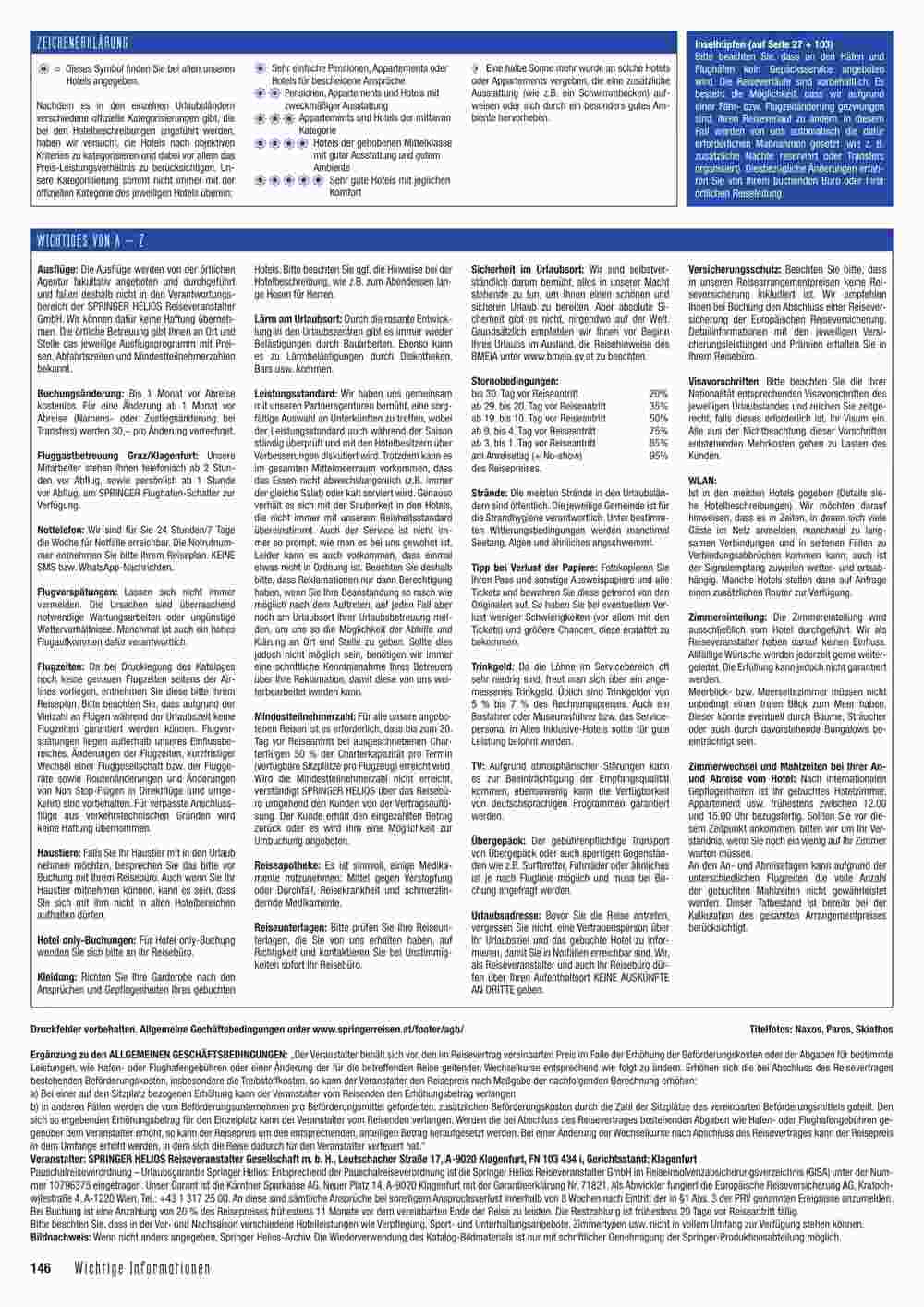 Springer Reisen Flugblatt (ab 06.09.2023) - Angebote und Prospekt - Seite 146