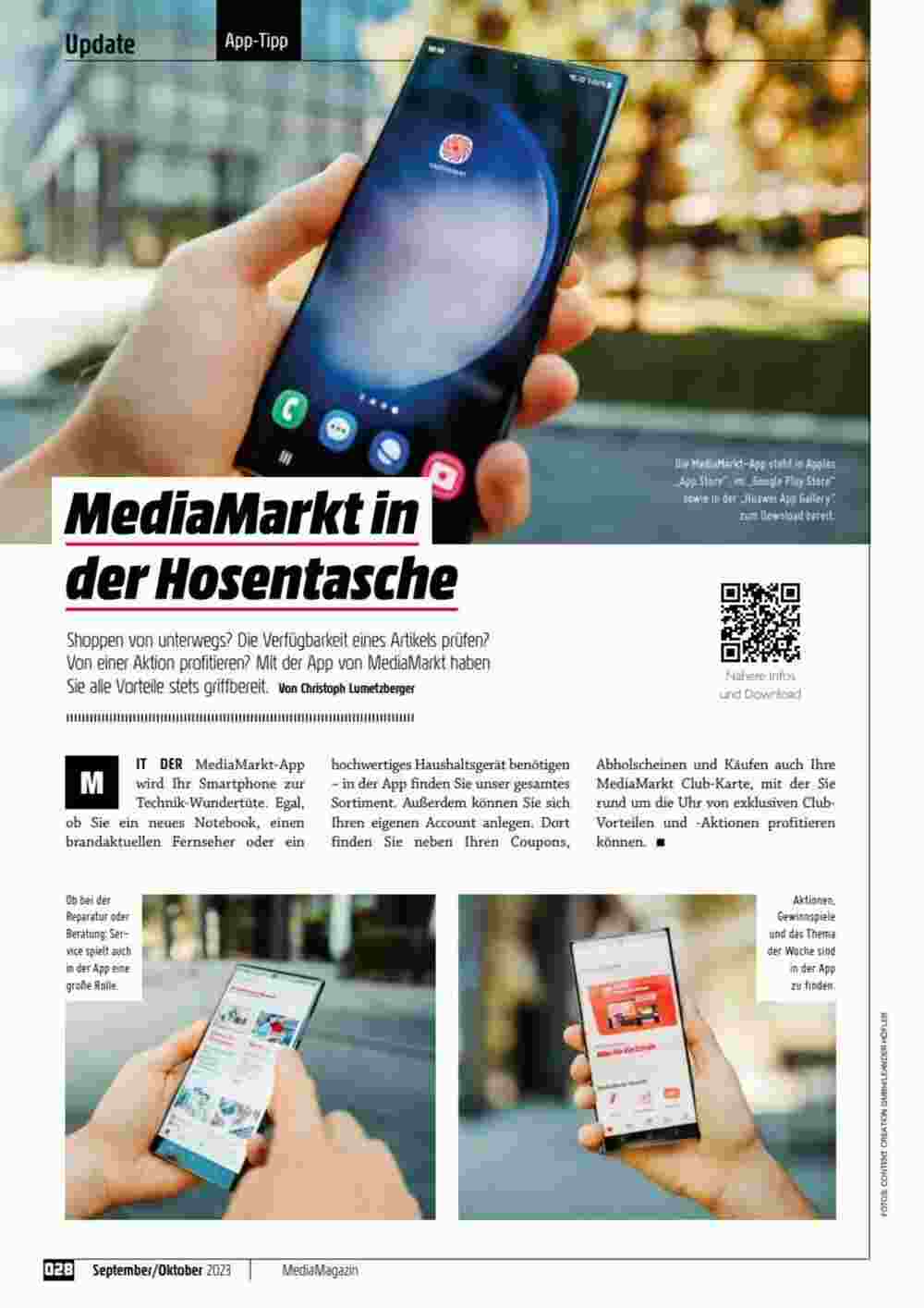 Media Markt Flugblatt (ab 06.09.2023) - Angebote und Prospekt - Seite 28