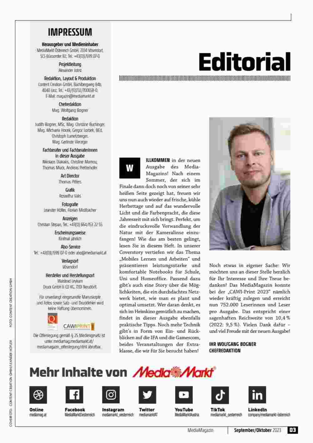 Media Markt Flugblatt (ab 06.09.2023) - Angebote und Prospekt - Seite 3