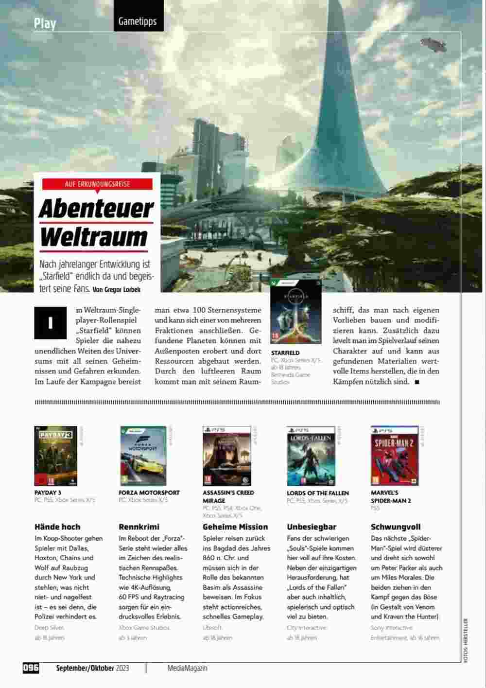 Media Markt Flugblatt (ab 06.09.2023) - Angebote und Prospekt - Seite 96