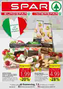 Eurospar Flugblatt (ab 07.09.2023) - Angebote und Prospekt