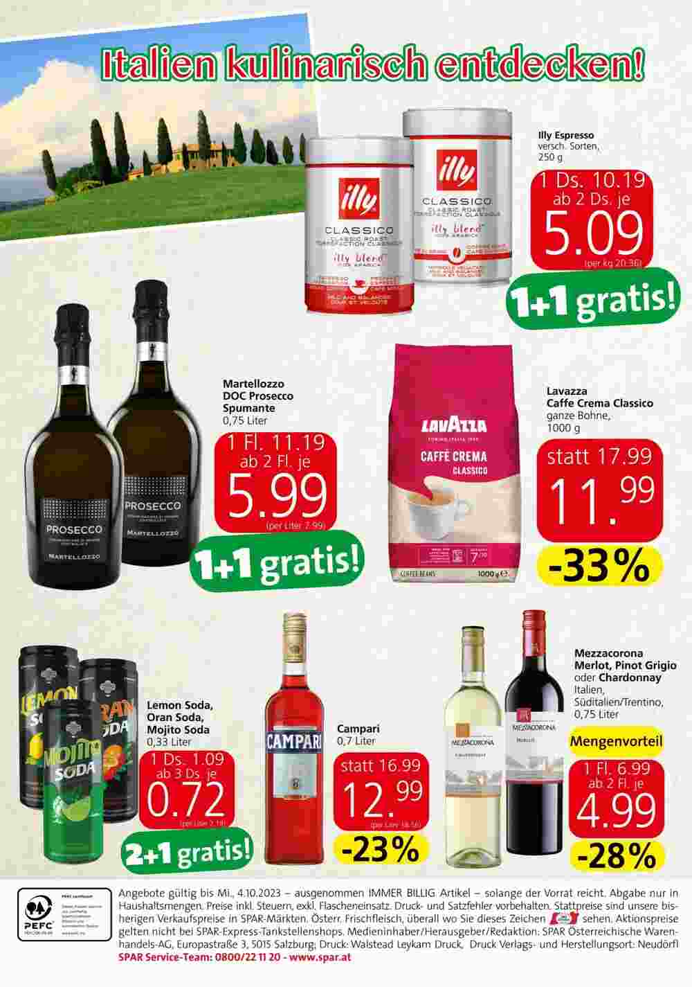 Spar Flugblatt (ab 07.09.2023) - Angebote und Prospekt - Seite 4