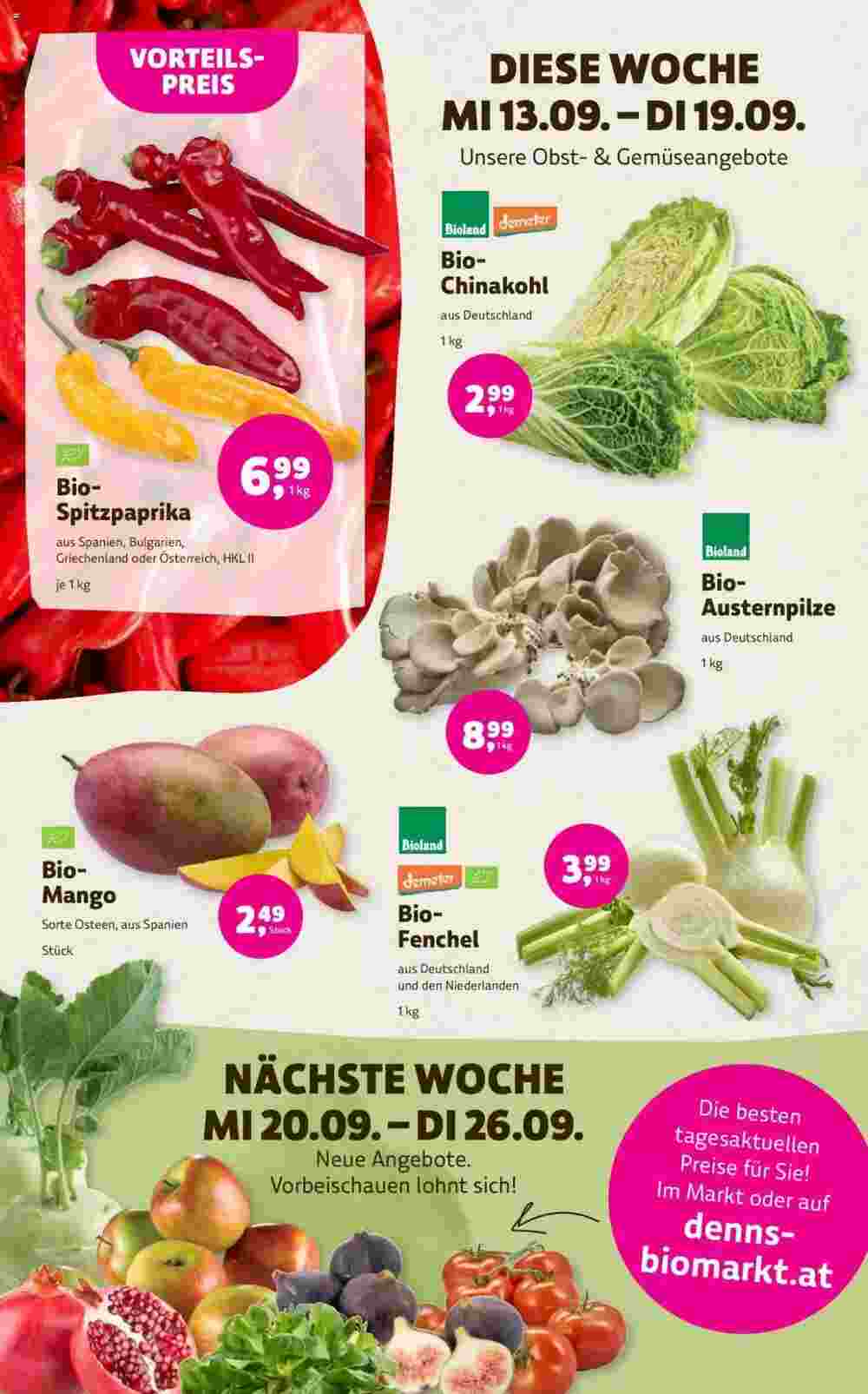 Denn's Biomarkt Flugblatt (ab 13.09.2023) - Angebote und Prospekt - Seite 4