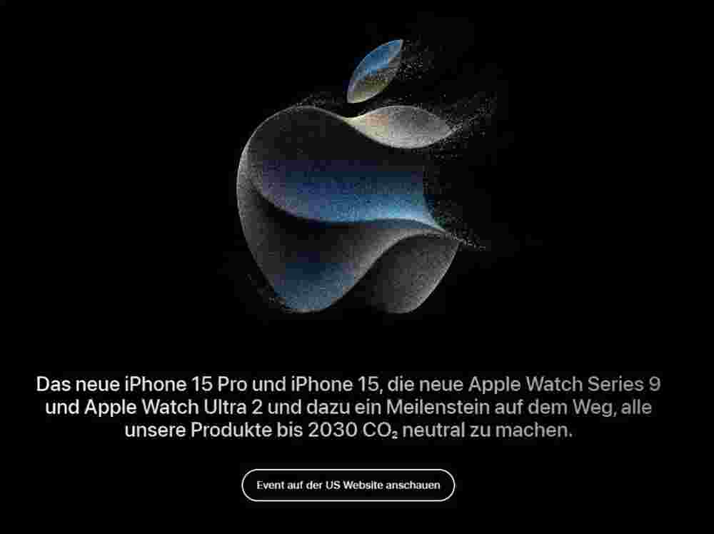 Apple Flugblatt (ab 13.09.2023) - Angebote und Prospekt - Seite 1