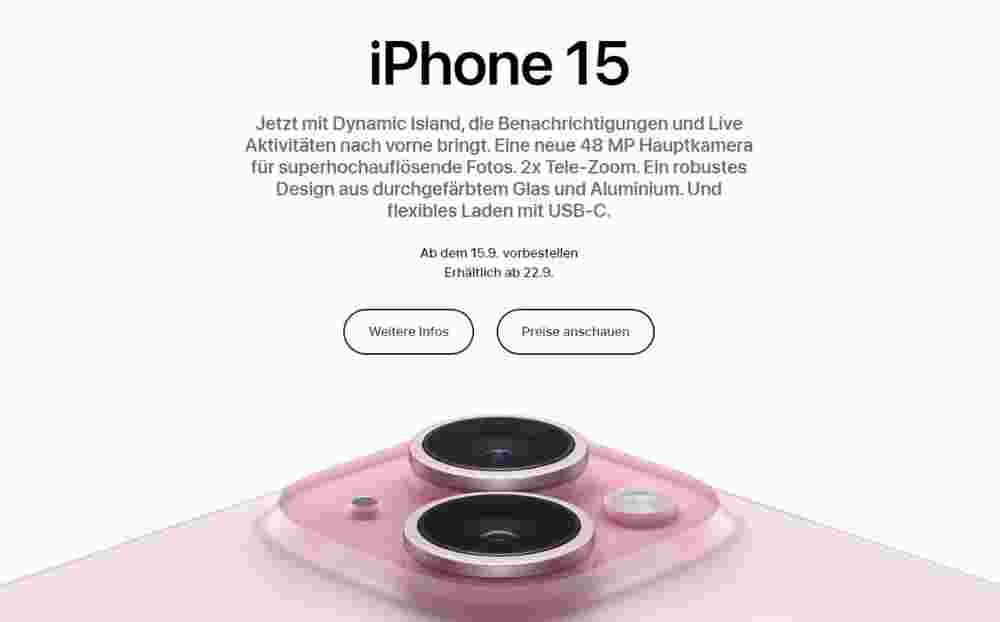 Apple Flugblatt (ab 13.09.2023) - Angebote und Prospekt - Seite 3