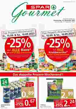 SPAR Gourmet Flugblatt (ab 14.09.2023) - Angebote und Prospekt