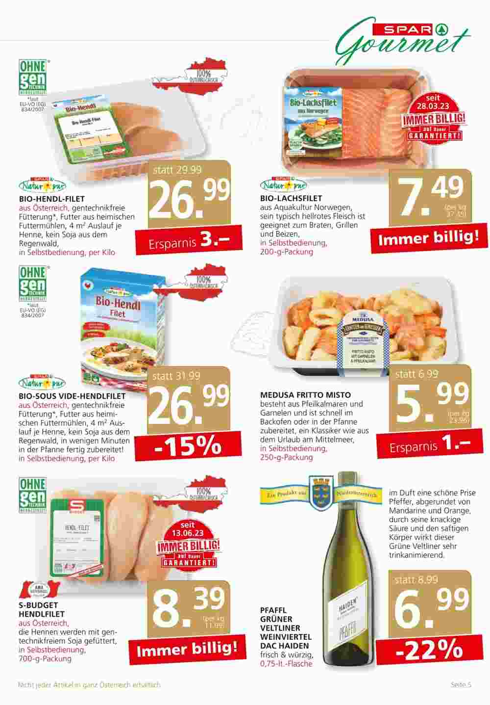 SPAR Gourmet Flugblatt (ab 14.09.2023) - Angebote und Prospekt - Seite 5