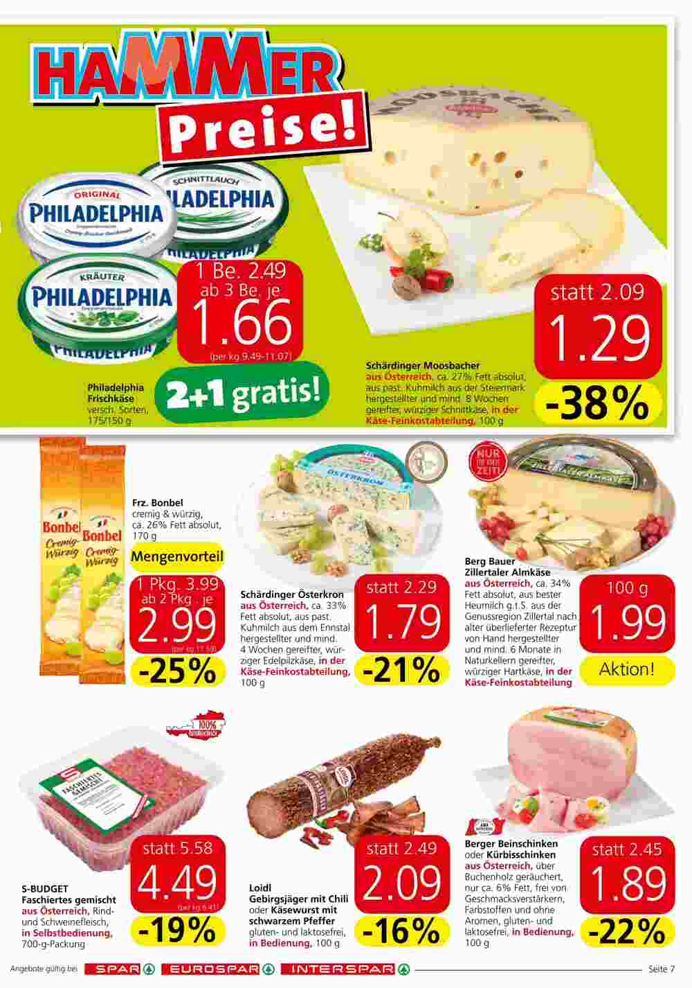 Spar Flugblatt (ab 14.09.2023) - Angebote und Prospekt - Seite 7