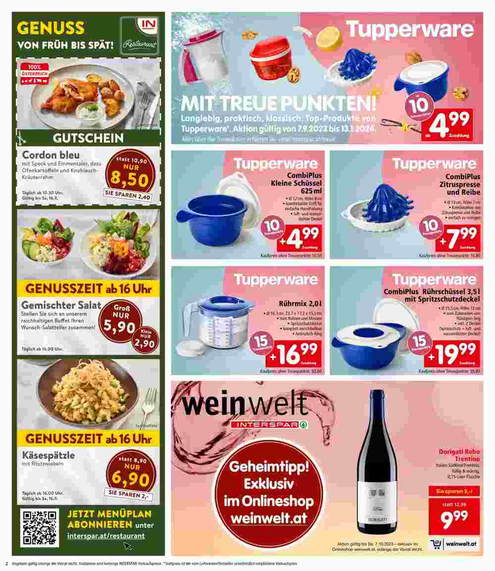 Interspar Flugblatt (ab 14.09.2023) - Angebote und Prospekt - Seite 2