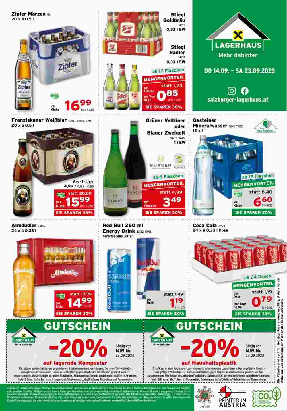 Salzburger Lagerhaus Flugblatt (ab 14.09.2023) - Angebote und Prospekt - Seite 12