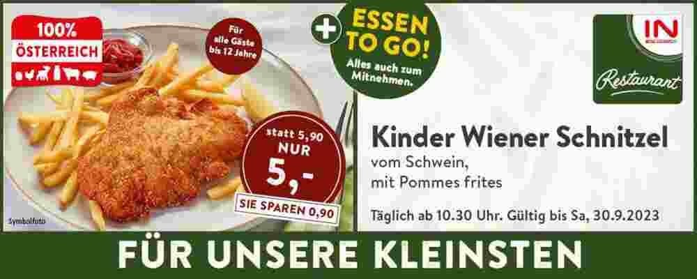 Interspar Restaurant Flugblatt (ab 14.09.2023) - Angebote und Prospekt - Seite 1