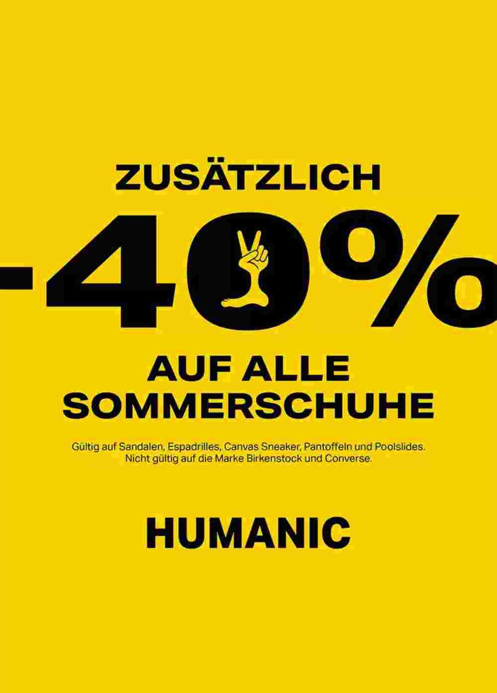 Humanic Flugblatt (ab 15.09.2023) - Angebote und Prospekt - Seite 1