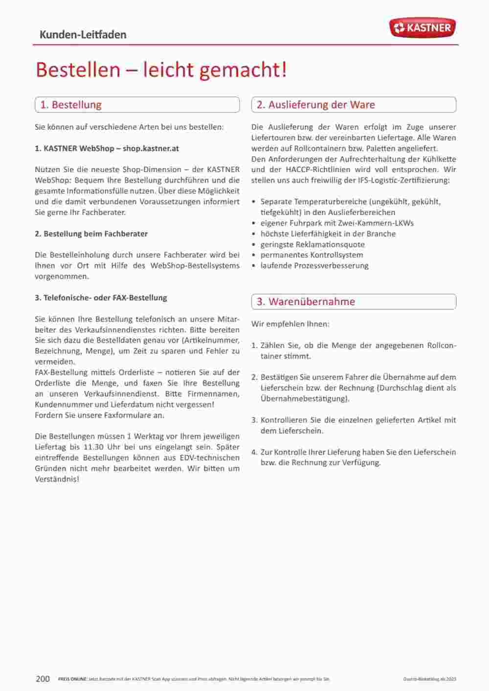 Kastner Flugblatt (ab 15.09.2023) - Angebote und Prospekt - Seite 202