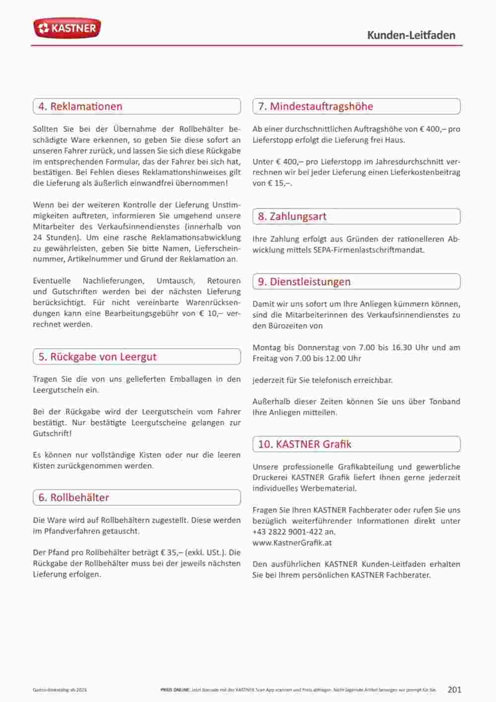 Kastner Flugblatt (ab 15.09.2023) - Angebote und Prospekt - Seite 203