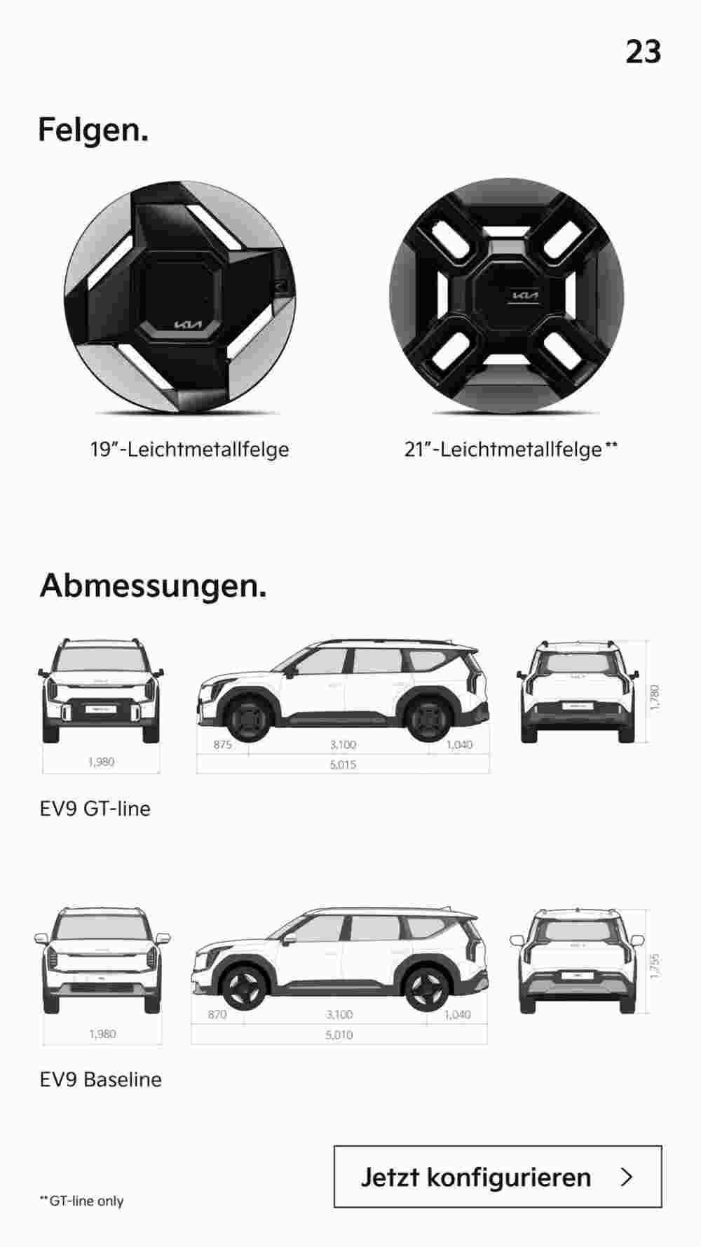 KIA Flugblatt (ab 15.09.2023) - Angebote und Prospekt - Seite 23